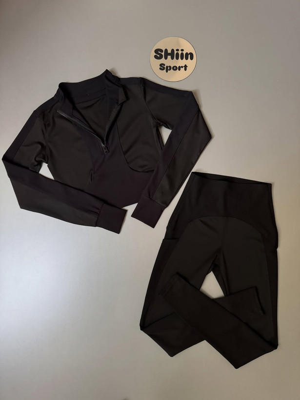 ست ورزشی سویشرت و لگ وارداتی اسپندکس