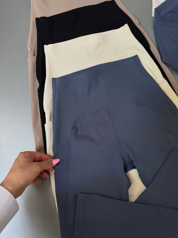 ست ورزشی سویشرت و لگ وارداتی اسپندکس